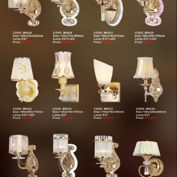 ĐÈN LED GẮN VÁCH 